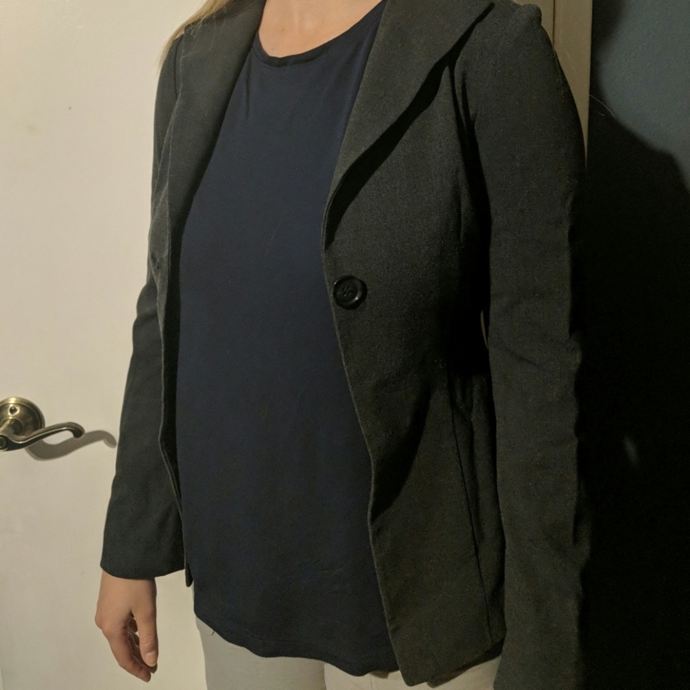 Women's Grey Blazer